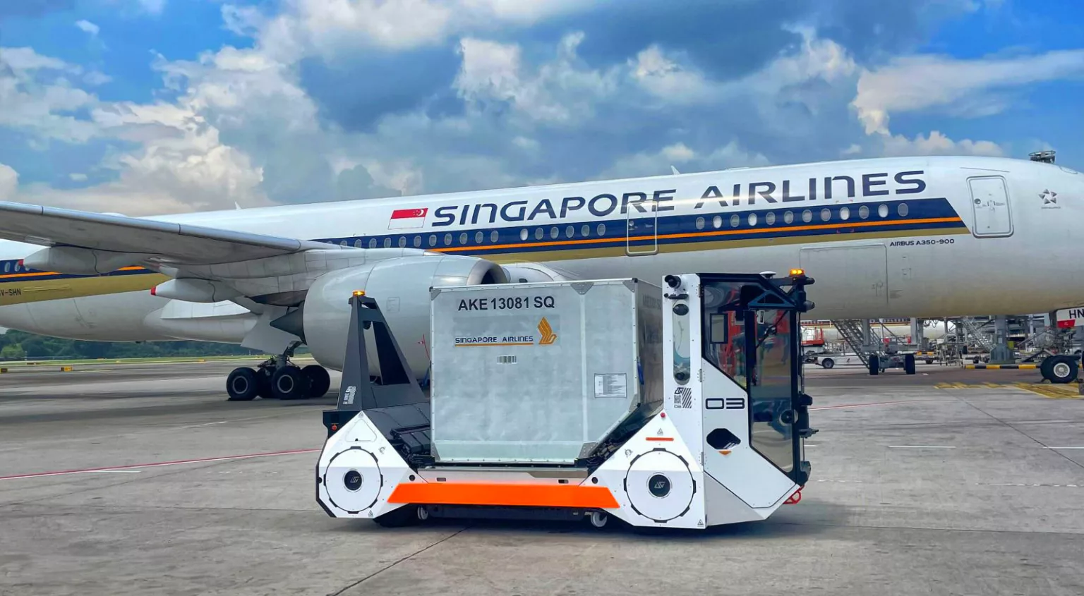 Aurrigo Auto-DollyTug Singapore